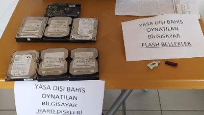 Yasa dışı bahis oynatanlara baskın