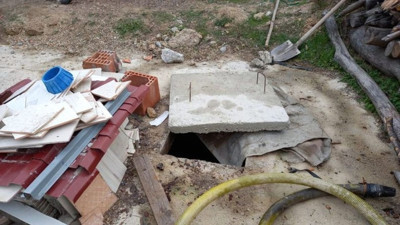 Evin bahçesinde oynayan 3 yaşındaki Ferit'in kahreden sonu