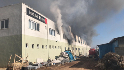 Uşak'ta ahşap atölyesinde yangın