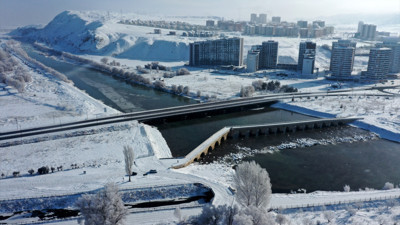 Türkiye'nin dişleri zangır zangır takırdatan en soğuk ili oldu. Sıfırın altında 27.1 dereceyi gördü