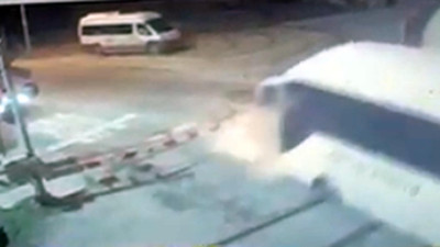 Çerkezköy'de yürekleri ağza getiren kaza