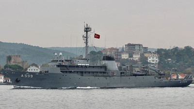 TCG Çeşme gemisi, Ege Denizi'nde Yunan F-16’ları tarafından taciz edildi