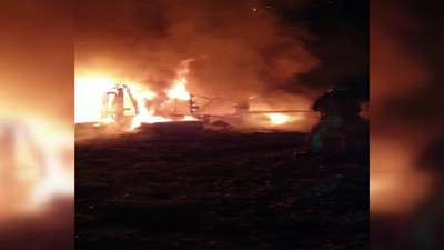 Baraka alevlere teslim oldu (24 Şubat 2021)