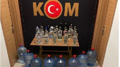 Çanakkale'de sahte içki operasyonu: 1 gözaltı