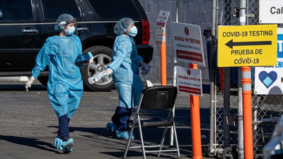 ABD’nin Kaliforniya eyaletinde koronadan can kaybı sayısı 50 bini geçti