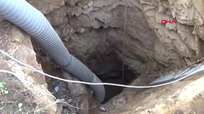 Polis 15 metre derinde yakaladı. İstanbul'da defineci avı