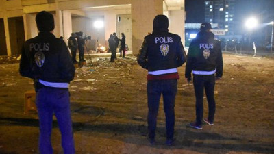 Dizi çekimini polisler bastı. Oyuncular heyecanlandı