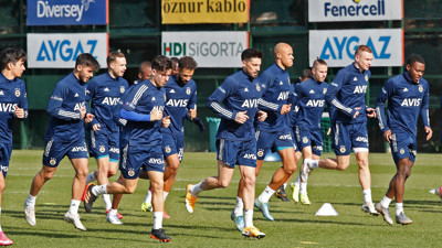 Fenerbahçe, Trabzonspor maçı hazırlıklarını sürdürdü