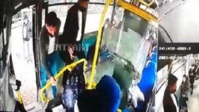 HES kodu uyarısı yapan halk otobüsü şoförüne saldırı