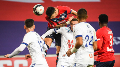 Burak'sız Lille Strasbourg'a takıldı