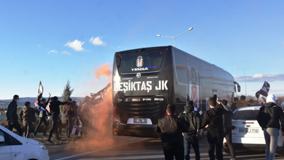 Beşiktaş kafilesi Malatya'ya ulaştı