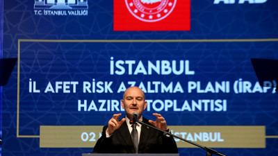 Soylu'dan korkutan deprem açıklaması