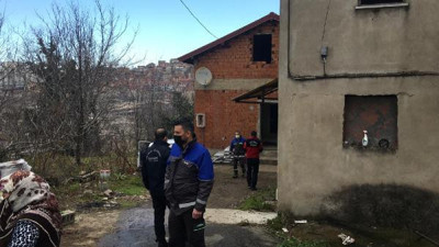 Sobaya benzin dökünce ölümden döndüler