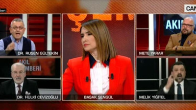 Canlı yayında kavga. Spiker kız korkudan ne yapacağını şaşırdı