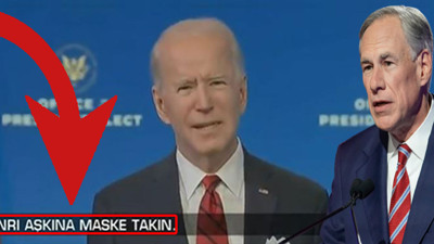 ABD Başkanı Tanrı aşkına maske takın diyor vali ise başkanı takmıyor. Teksas’ta yasaklar kalkıyor