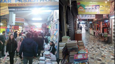 Kadıköy’ün ünlü pasajında dramatik sahne. Öldüler de ağlayanları yok