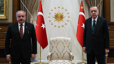 Erdoğan TBMM Başkanı Şentop'u kabul etti (03 Mart 2021)