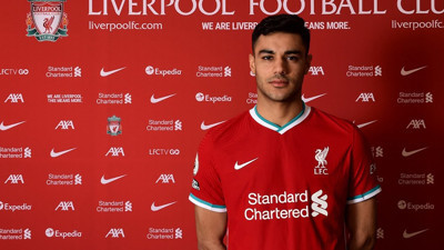 Kabak: Liverpool'da çok mutluyum