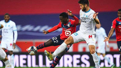 Lille Marsilya engelini de aştı