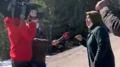 Beyaz TV'nin kurmaca Mansur Yavaş haberine köylüler müdahale etti. Yine yakalandılar