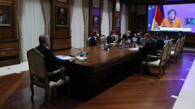 Cumhurbaşkanı Erdoğan Merkel ile görüştü