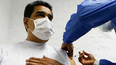 Venezuela Devlet Başkanı Maduro’ya Rus aşısı