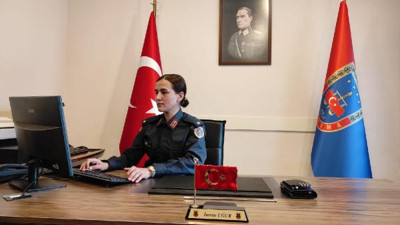 İstanbul'a ilk kadın jandarma karakol komutanı atandı