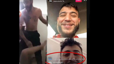 Ümitcan Uygun’un arkadaşı Gökhan Özbolat bir kadını tekme tokat dövdü. O anları canlı yayınladı