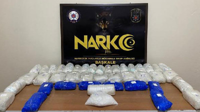 Boş arazide kilolarca metamfetamin ele geçirildi