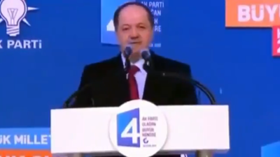 Güneydoğu Anadolu'yu sözde Kürdistan olarak gösteren Barzani AKP kongresinde coşkuyla karşılanmıştı