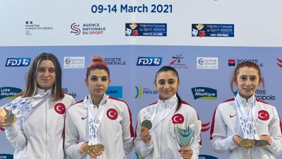 Büyük gurur. Helal olsun size. Türkiye Özel Sporcular Kadın Milli Takımı Avrupa şampiyonu oldu