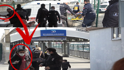 Metrobüste dehşet. Her şey Hes kodları yok diye yaşandı