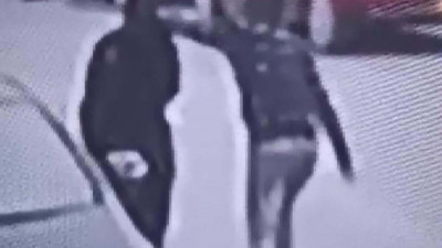 Telefonla konuşan kadın hayatının şokunu yaşadı