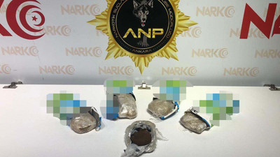 Süt kutusundan uyuşturucu çıktı