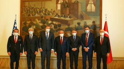 Şentop, Bosna Hersek heyetiyle görüştü