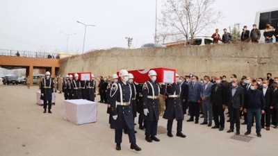 Mühimmat patlaması sonucu hayatını kaybeden 2 çocuğun cenazesi toprağa verildi