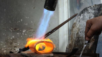 Gaziantep'te öyle bir bilezik yaptı ki ağırlığı da fiyatı da şaşırttı. Eşi benzeri yok