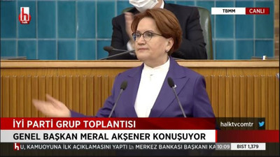 Akşener’in grup toplantısını yine hiçbir kanal vermedi. Bu kadar korkmayın özgürlük iyi bir şeydir