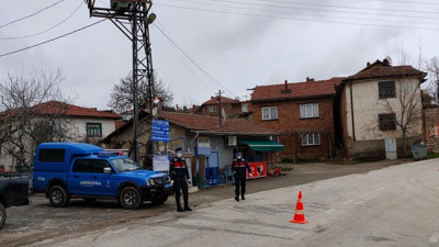 Eskişehir’de 350 nüfuslu mahalleye korona karantinası