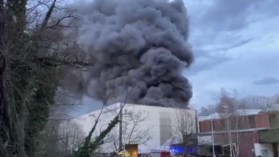 Türk şirkete ait dev fabrikada yangın