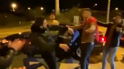 Antalya'da havai fişek ve silahlarla dehşet saçtılar. Korona bile engel olamadı