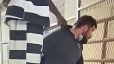 Hapishanede korku dolu anlar. Gardiyanı rehin alan mahkum vuruldu