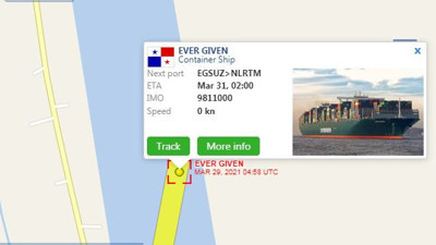 Sancak baş omuzluk kurtuldu gemi yola devam edecek. Geminin pruvası döndürüldü