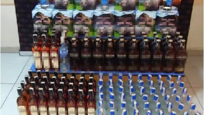 Edirne'de kaçak içki operasyonu