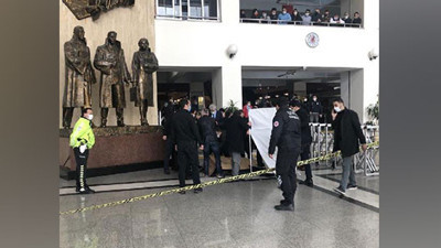 Bakırköy Adalet Sarayı'nda intihar girişimi