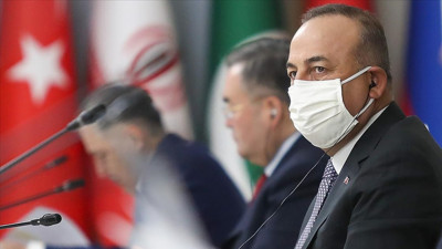 Çavuşoğlu Afganistan Cumhurbaşkanı Gani ile görüştü