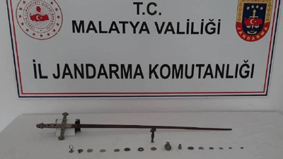 Bizans dönemine ait tarihi eserler ele geçirildi