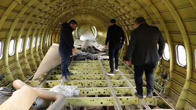 Trabzon'da kaza yapan uçağa talip çıktı. Bakın uçağa ne yapacak