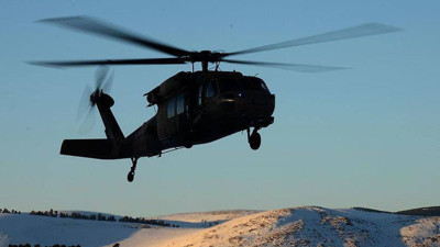Helikopter düştü: 3 ölü