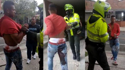 Ünlü futbolcu Fredy Guarin'den aile üyelerine şiddet. Üstü başı kan içinde kaldı